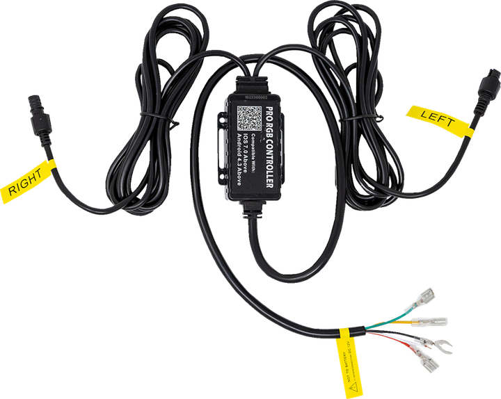 Moose Offroad Wire Harness - 3-Pin - Whip Light 45-800-PU
