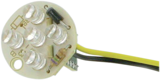Drag Specialties Amber Led For Chrome Marker Lights 2060-0169