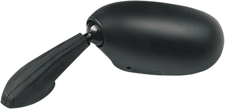 Emgo Mirror - Side View - Oval - Black - Left 20-86892