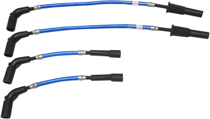 Magnum Shielding Spark Plug Wire Set - Blue - Softail 3047B