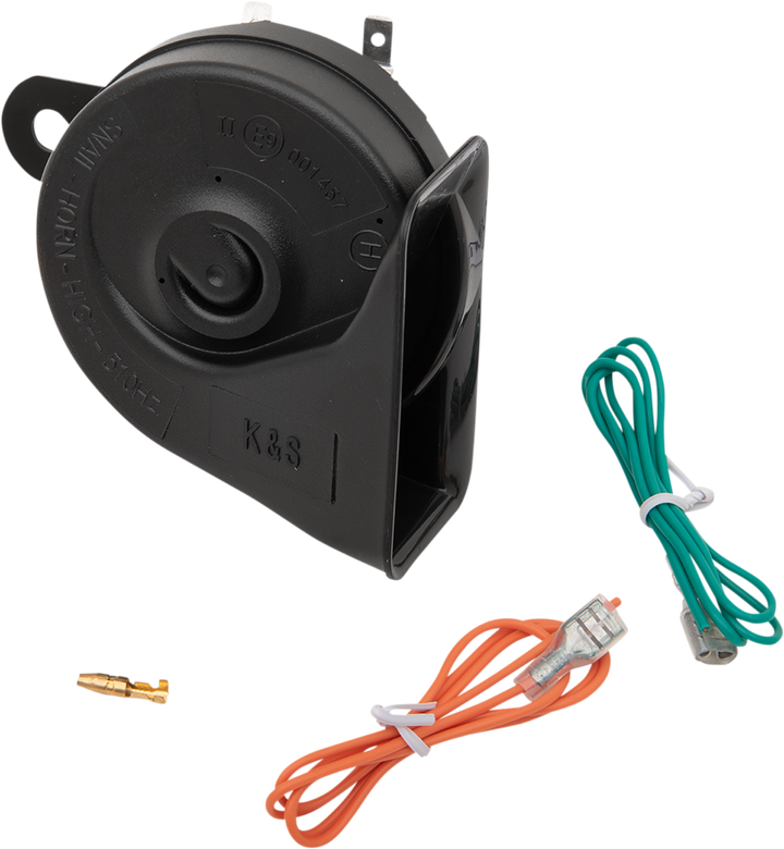 K&S Technologies Universal Snail Type Horn 11-0300