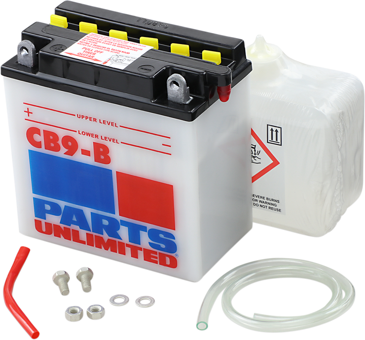 Parts Unlimited Battery - Yb9-B 2113-0165