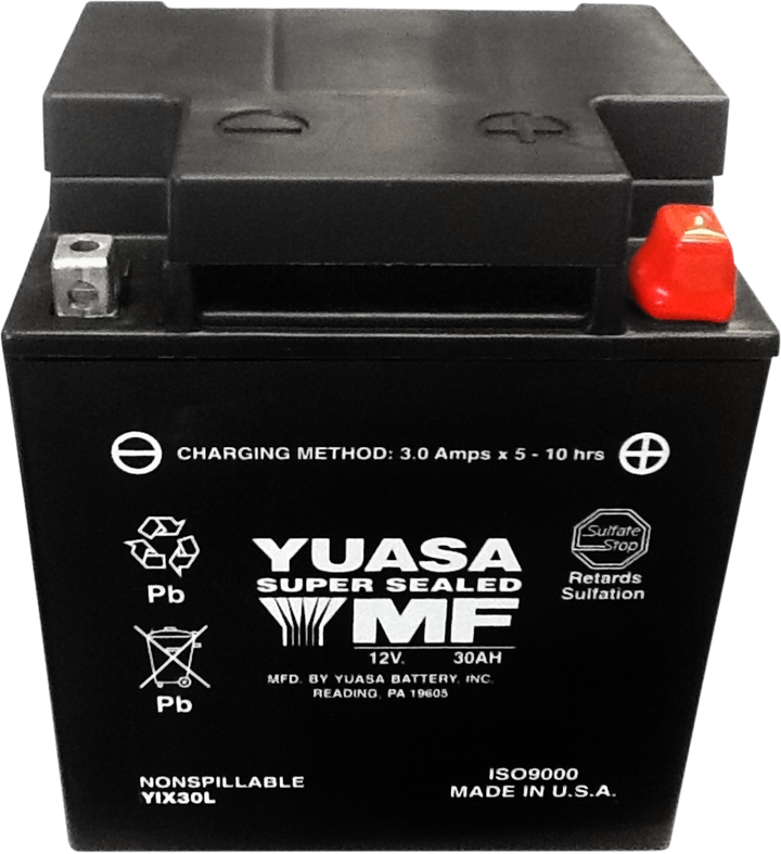 Yuasa Agm Battery - Yix30L-Pw YUAM7230LPW