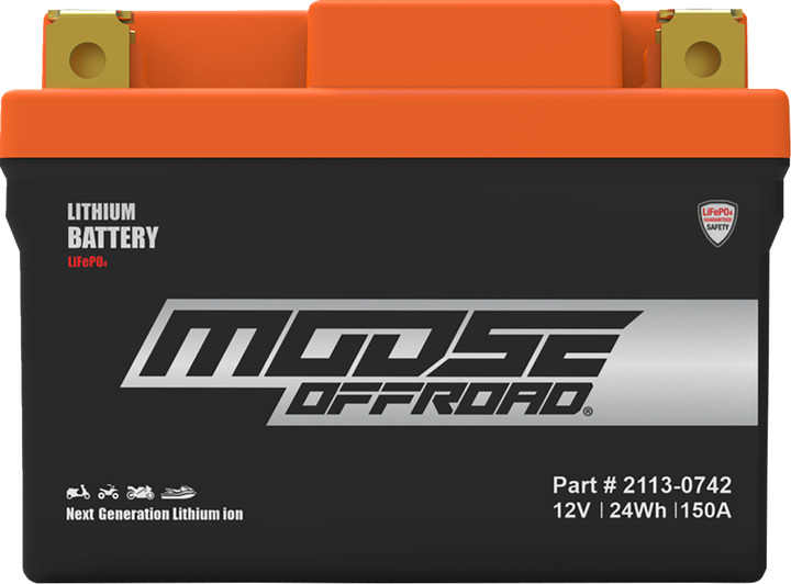 Moose Offroad Battery - Lithium Lifepo4 - Hutz5S-Fp HUTZ5S-FP
