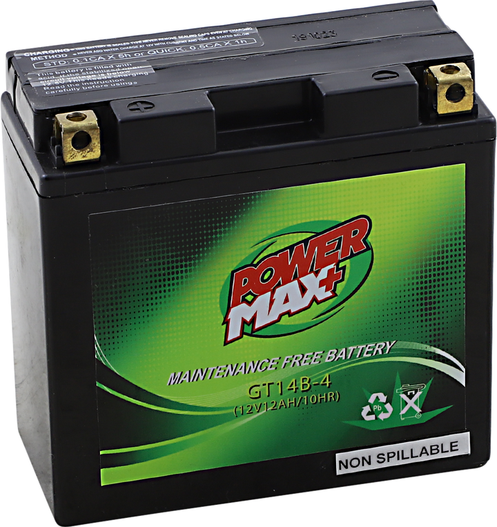 Power Max Battery - Gt14B-4 GT14B-4