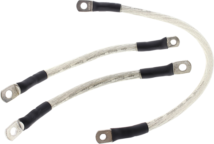 All Balls Battery Cable Kit - Clear 79-3005