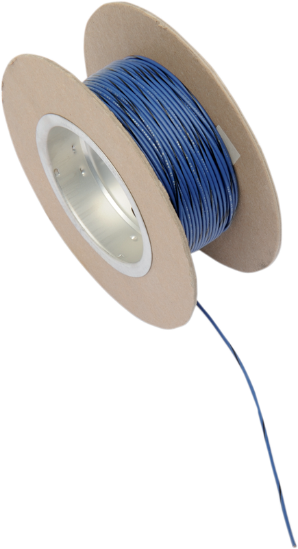 Namz 100' Wire Spool - 18 Gauge - Blue/Black NWR-60-100
