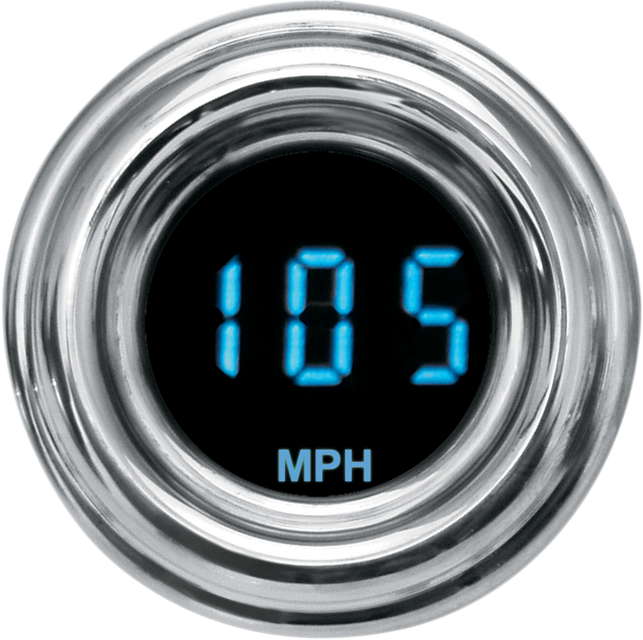 Dakota Digital 1-7/8" Mph 4000 Series Speedometer - Retro - Blue Display MCL-4013R