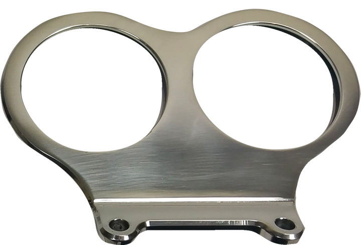 Cycle Performance Prod. Dual Mini Gauge Bracket - Straight Bars CPP/9080MD