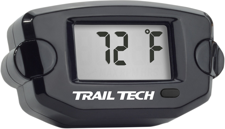 Trail Tech Universal Temperature Meter - Surface Mount - Black - 7 Mm 742-EF4
