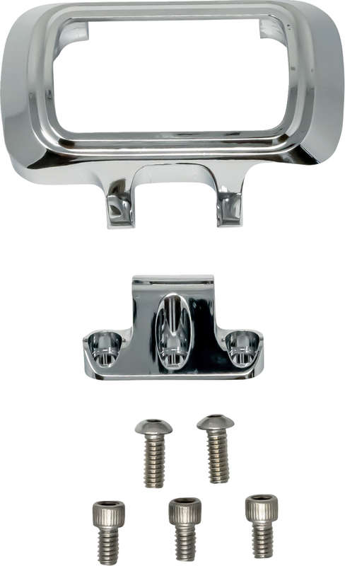 Kodlin Usa Digital Gauge Bezel - For Ascent Pro Riser - Chrome KUS55138