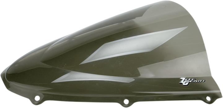 Zero Gravity Double Bubble Windscreen - Smoke - Zx6R/Rr 16-246M-02