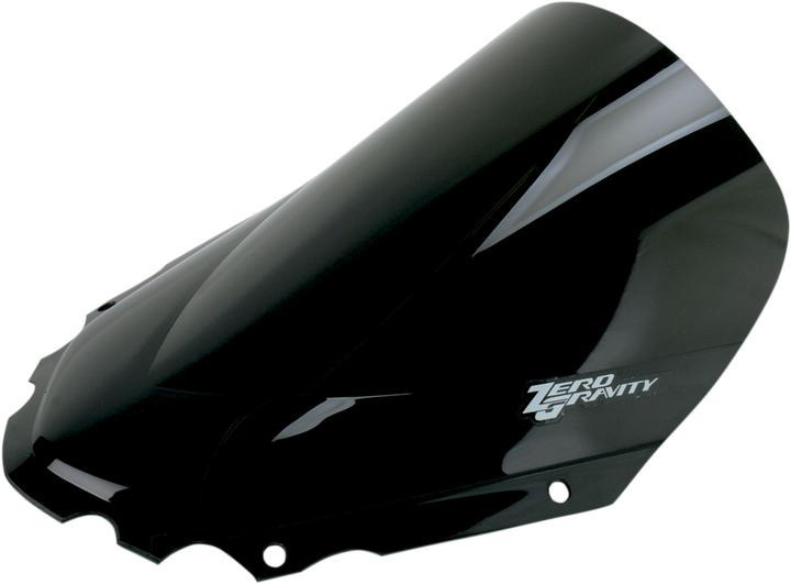 Zero Gravity Double Bubble Windscreen - Dark Smoke - Klr 16-206-19