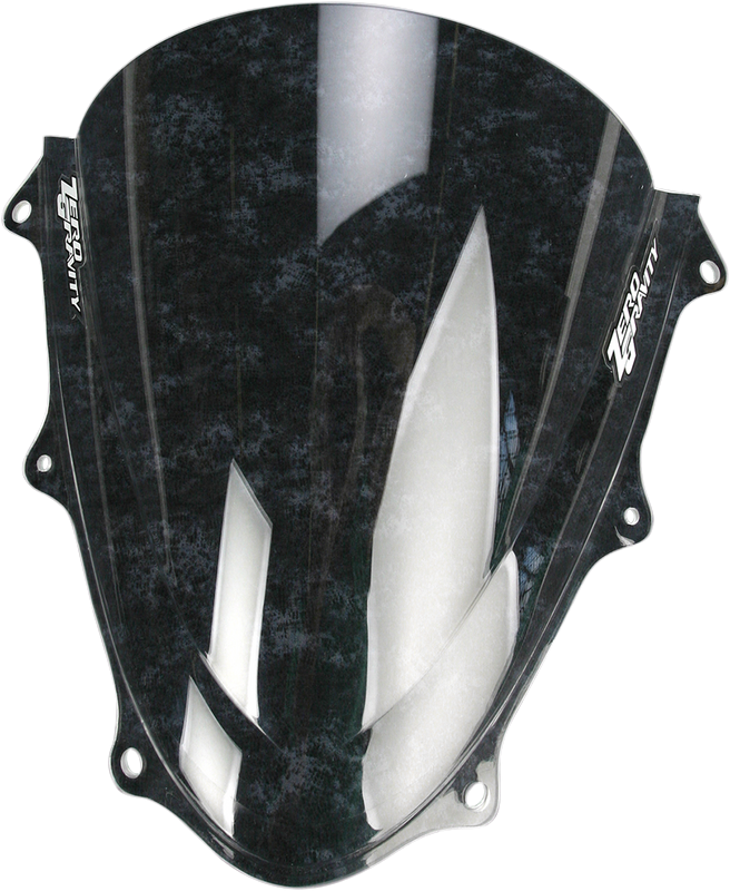Zero Gravity Double Bubble Windscreen - Clear - Gsx-R 600/750 16-114-01