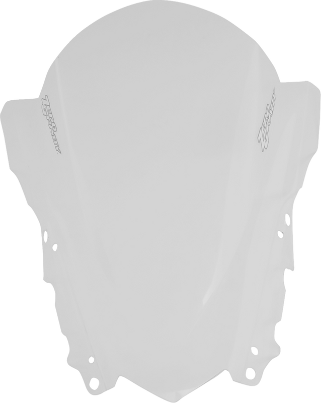 Zero Gravity Double Bubble Windscreen - Clear - Yzf-R3 16-553-01