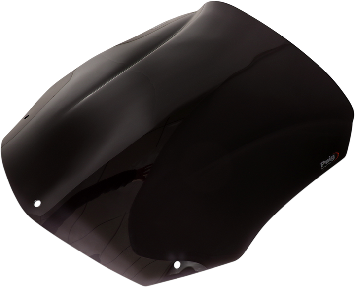 Puig Hi-Tech Parts Race Windscreen - 15-3/8" - Dark Smoke - F800S 4376F