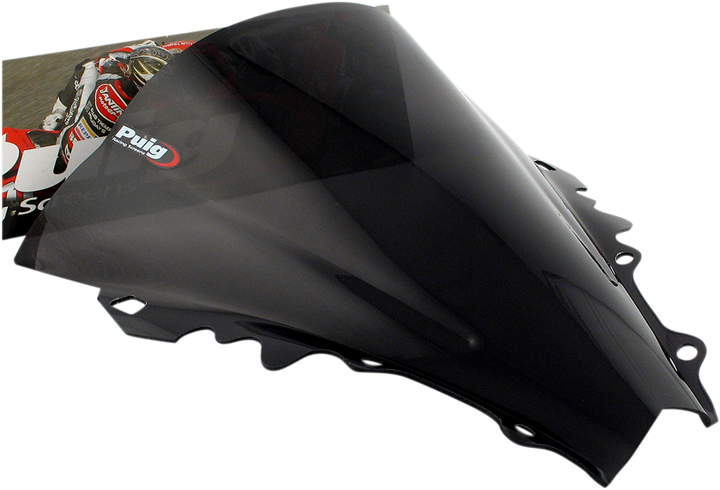 Puig Hi-Tech Parts Race Windscreen - 12-1/2" - Dark Smoke - Yzf-R6 4059F