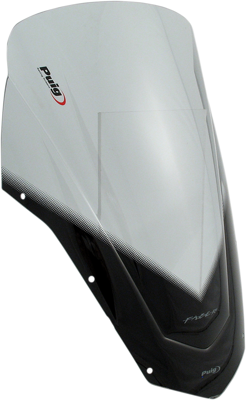 Puig Hi-Tech Parts Touring Windscreen - 18-3/4" - Smoke - Fz6 4367H