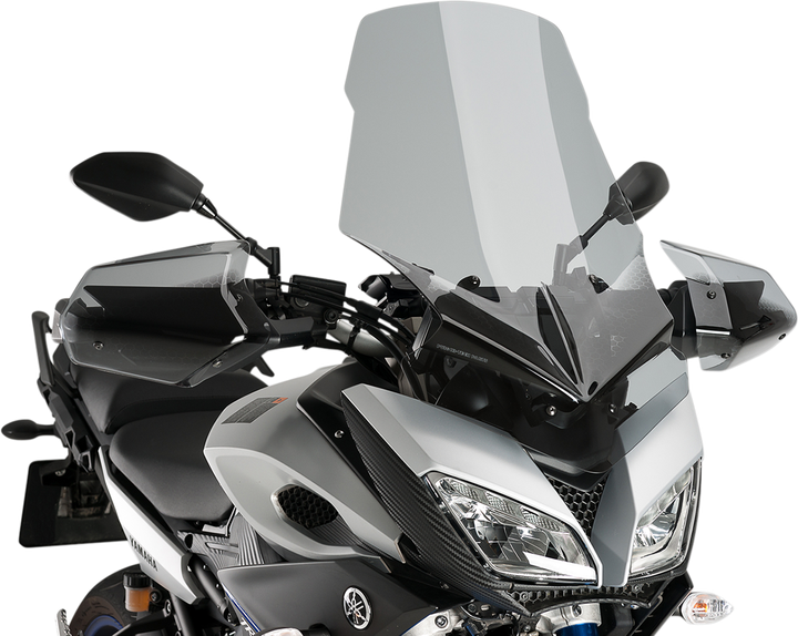 Puig Hi-Tech Parts New Generation Windscreen - 25" - Smoke - Mt09 7646H