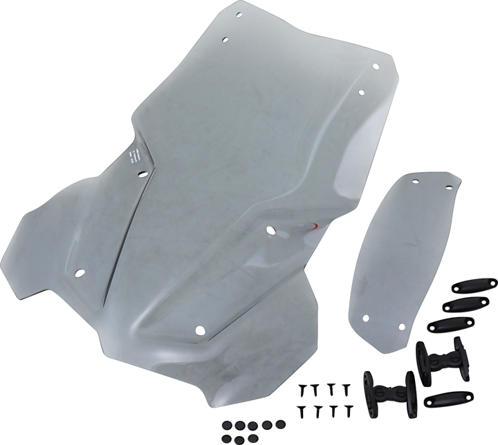 Puig Hi-Tech Parts Touring Windscreen W/ Visor - Smoke 9760H