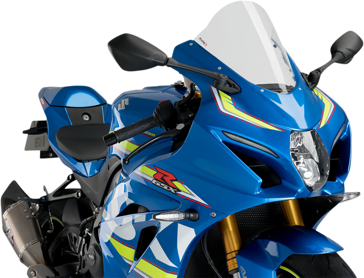 Puig Hi-Tech Parts Race Windscreen - 11-1/4" - Clear - Gsx-R 3631W