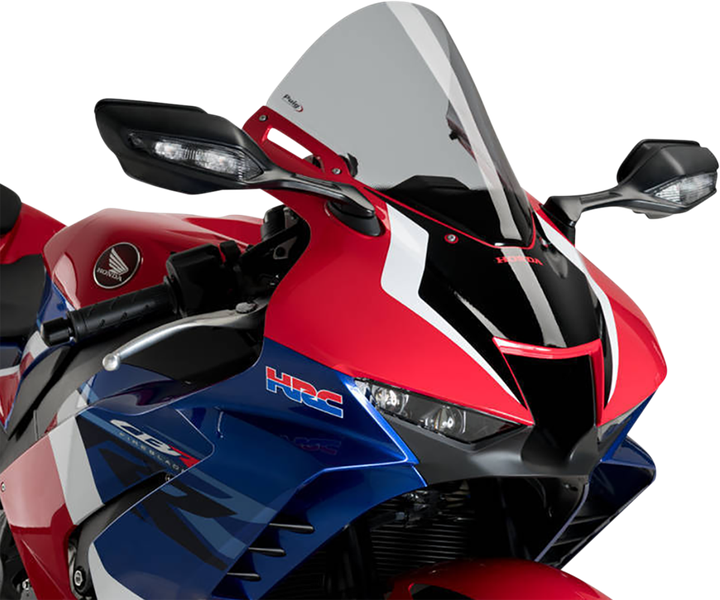 Puig Hi-Tech Parts Race Windscreen - Smoke 20314H