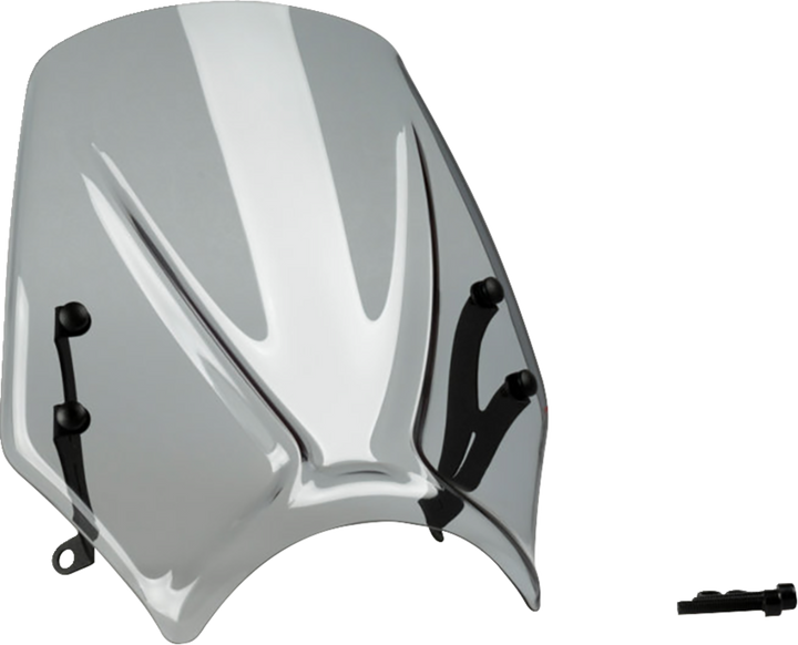 Puig Hi-Tech Parts New Generation Windscreen - Smoke - Trident 660 20638H