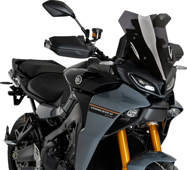 Puig Hi-Tech Parts Sport Windscreen - Dark Smoke - Yamaha 21967F