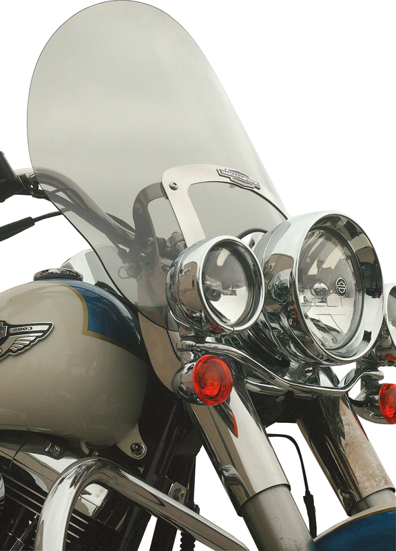 Klock Werks Billboard Flare Windshield - 17" - Tint - '86-'17 Flst KWW-02-0236