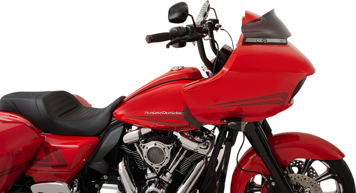 Klock Werks Sport Flare Windshield - 6" - Dark Smoke - '15-'25 Fltr KWW-01-0402