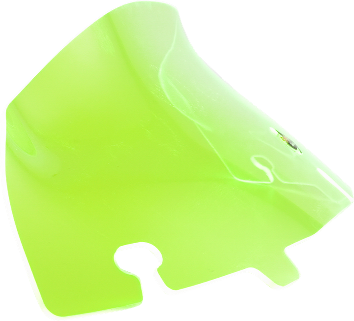 Klock Werks Ice Flare Windshield - 4" - Green Ice - '14-'25 Flht/Flhx KWW-01-0651