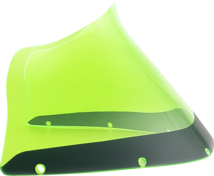 Klock Werks Ice Flare Windshield - 9" - Green Ice - Fxrp Fairing KWW-02-0610