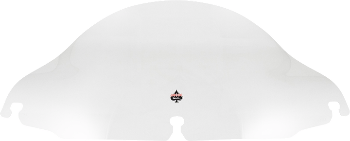 Klock Werks Flare Windshield - 6-1/2" - Clear - '96-'13 Flh KWW-01-0701