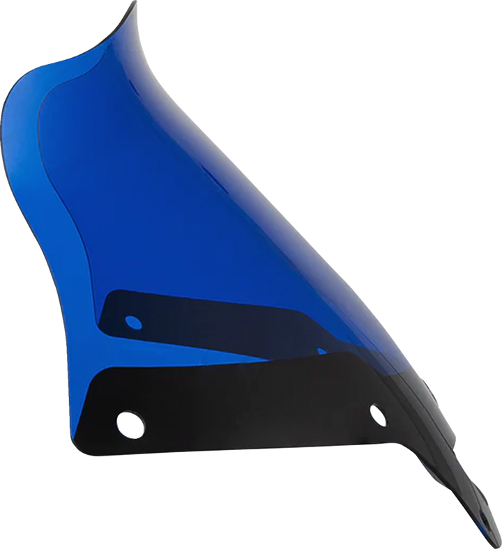 Klock Werks Kolor Flare Windshield - 8" - Blue - '22-'25 Fxlrst KWW-02-0633