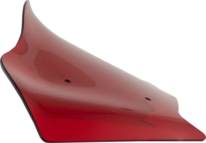 Klock Werks Kolor Flare Windshield - 8" - Red - '23-'25 Flhx KWW-01-0728