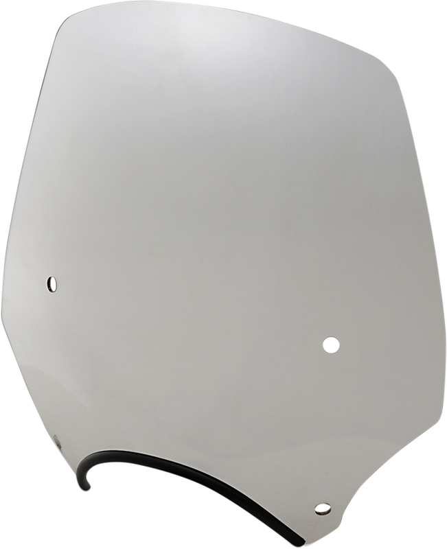 Memphis Shades El Paso Windshield - 17" - 9" Headlight Cutout - Solar MEP5279