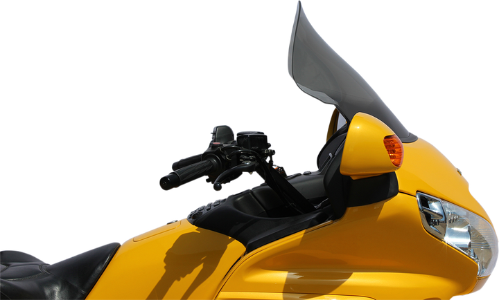 Klock Werks Flare Windshield - Dark Smoke - '01-'017 Gold Wing KWW-06-0251