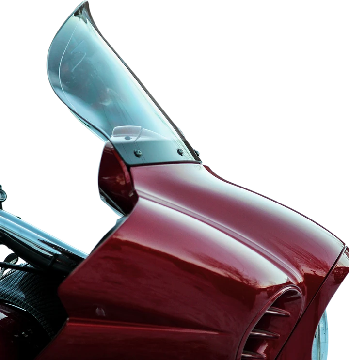 Klock Werks Flare Windshield - 12" - Clear - '11-'24 Vaquero/Voyager KWW-06-0046