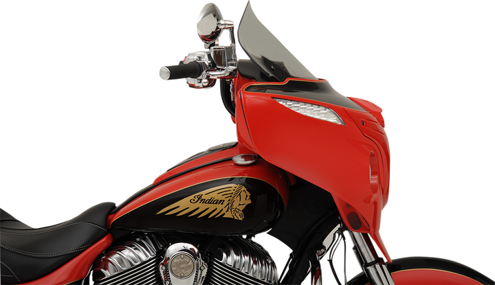 Klock Werks Flare Windshield - 14" - Tall - Tinted - '14-'25 Indian KWW-04-0499