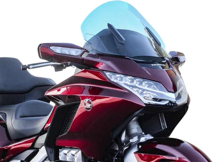 Klock Werks Flare Windshield - 18" - Tinted - '18-'25 Gold Wing KWW-06-0558