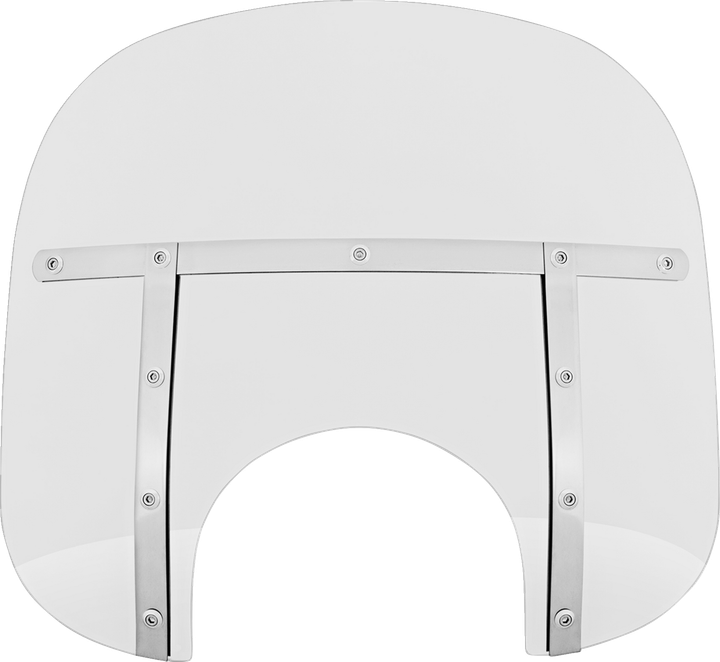 Memphis Shades Fats Windshield - 13" - Headlight - Clear MEM3510