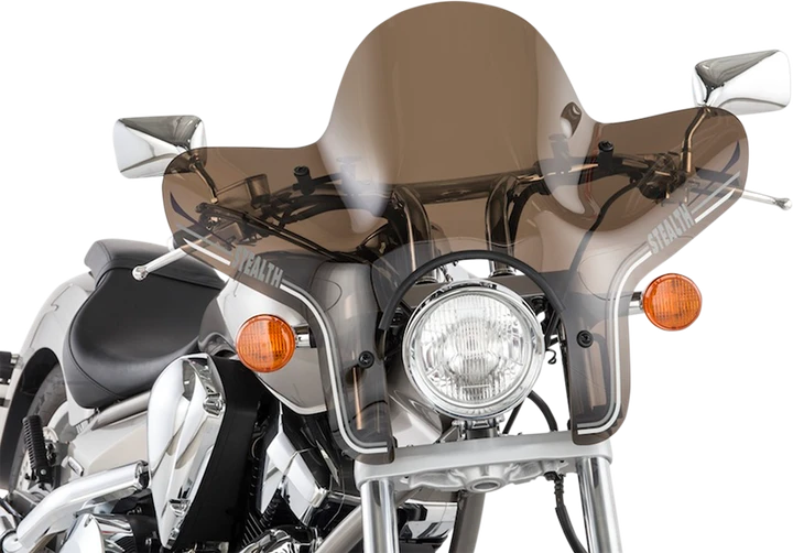 Slipstreamer Ss-20 Stealth Windshield - 14-1/8" - Smoke SS-20-T