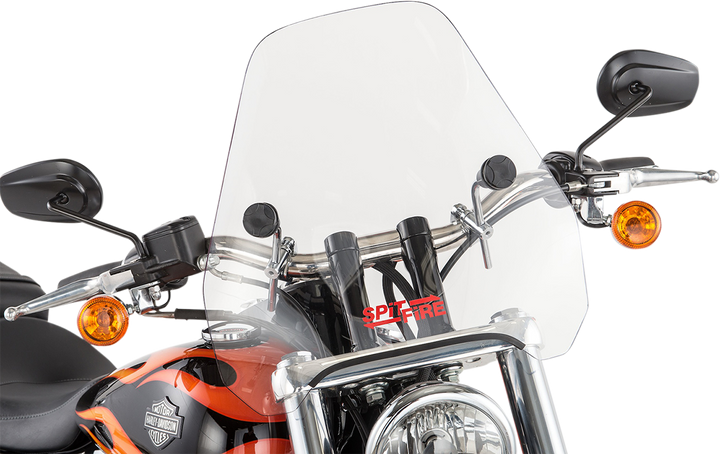 Slipstreamer S-06 Windshield - 15" - Clear S-06-CHR-C