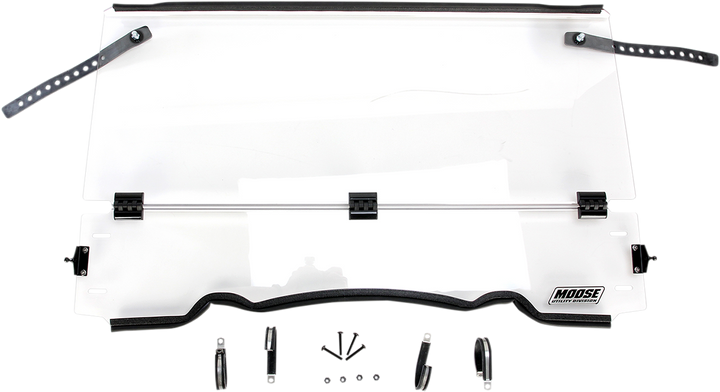 Moose Offroad Full Folding Windshield - Rzr LEMA100-0031