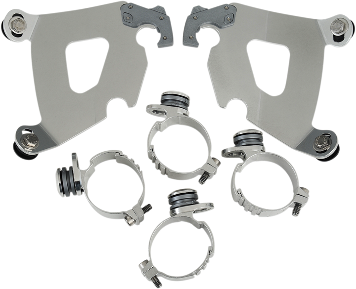 Memphis Shades Cafe Mounting Kit - Polished - Fx MEK1994
