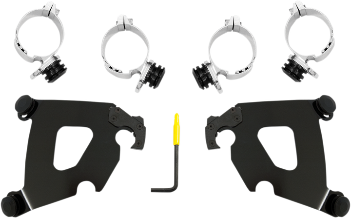 Memphis Shades Cafe Mounting Kit - Black - Fxlr MEB2034
