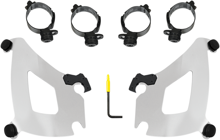 Memphis Shades Bullet Mounting Kit - Polished - Flsb MEK2045