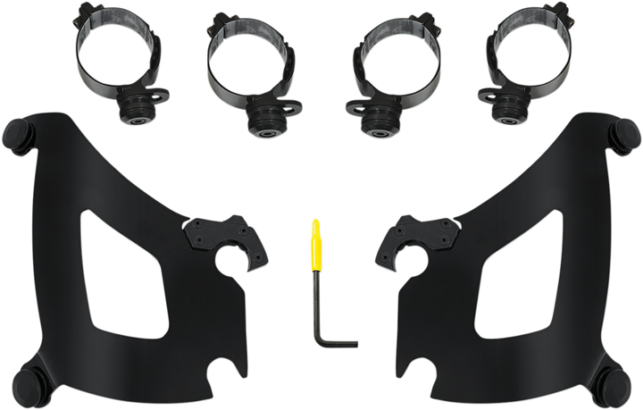 Memphis Shades Bullet Mounting Kit - Black - Flsb MEB2045