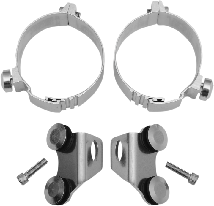 Memphis Shades Fork Cover - Hardware Kit - Polished MEK1934