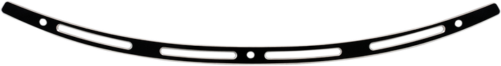 Memphis Shades Windshield Trim - Black - Slots - Flh MEB0974